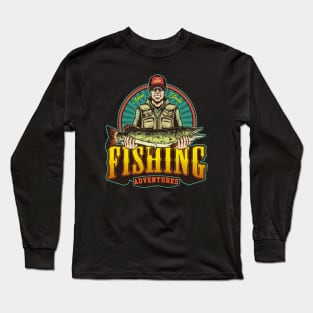Fishing Adventures, Adam Smith Long Sleeve T-Shirt